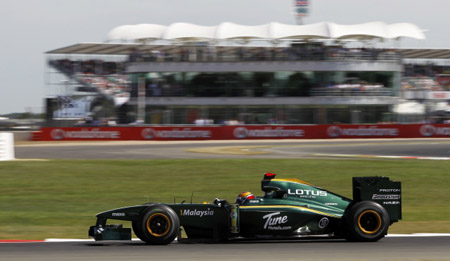 Lotus Racing scores a double finish at Silverstone