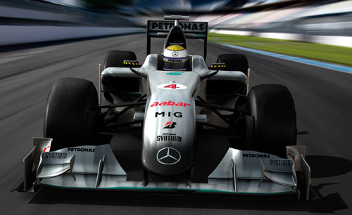 Mercedes GP Petronas releases rendering of MGP W02