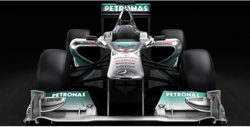 Mercedes GP Petronas releases rendering of MGP W02