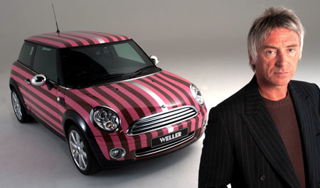 Paul Weller designed MINI Cooper up for charity auction