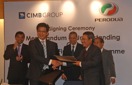 Perodua vendors to enjoy “end-to-end supply chain financing” from CIMB Group