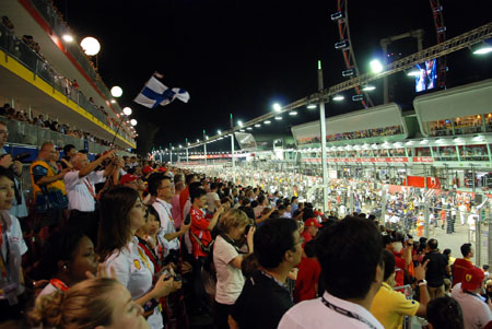 GALLERY: Live images from the Singapore GP!